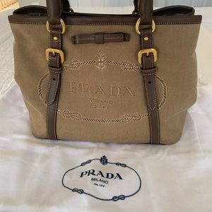 Brand New Prada Logo Jacquard